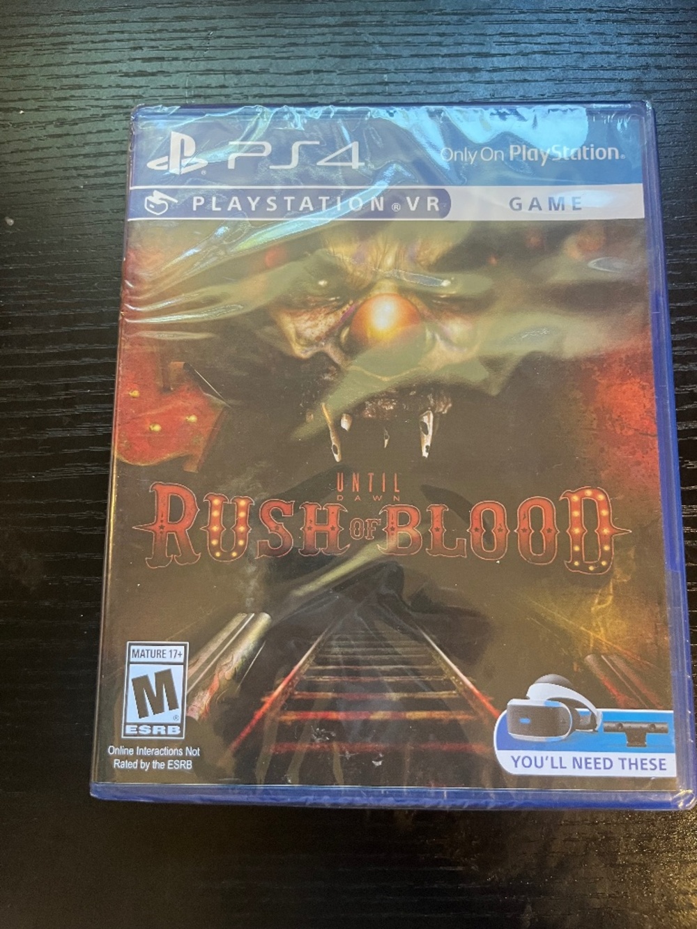 Until Dawn: Rush of Blood - Sony PlayStation 4 NEW